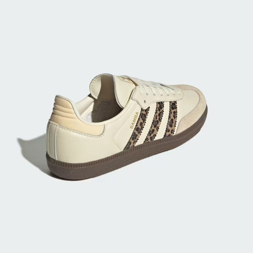Samba OG GS Leopard Cream White