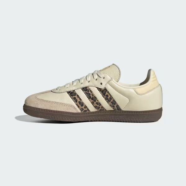 Samba OG GS Leopard Cream White