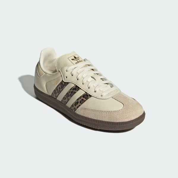 Samba OG GS Leopard Cream White